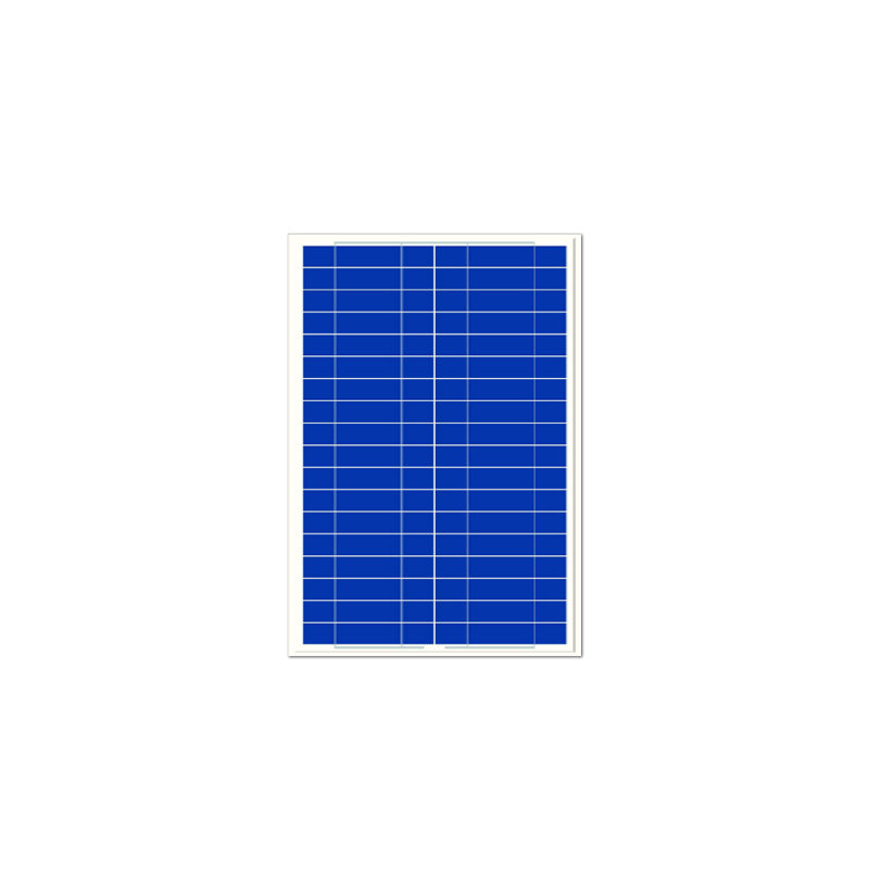 迪晟24V20W多晶铝合金边框太阳能电池板 