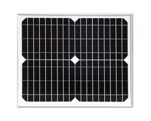 Monitor solar panel